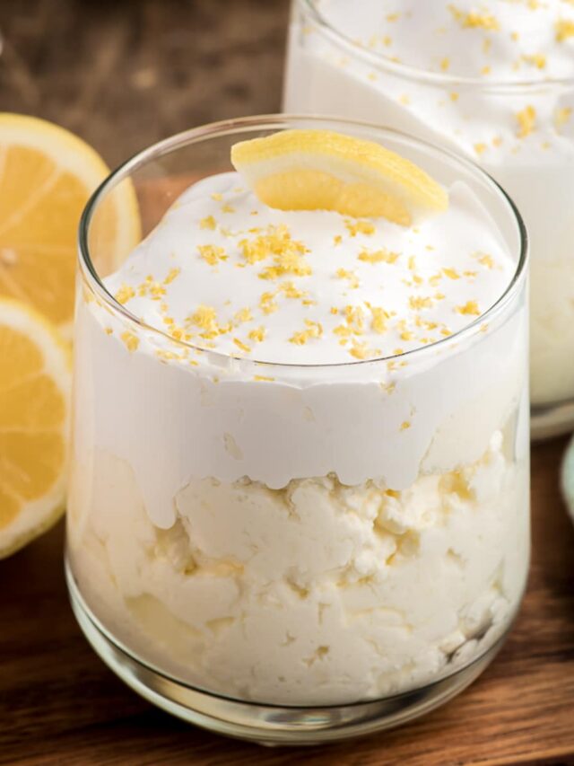 Easy Lemon Mousse - An Italian in my Kitchen