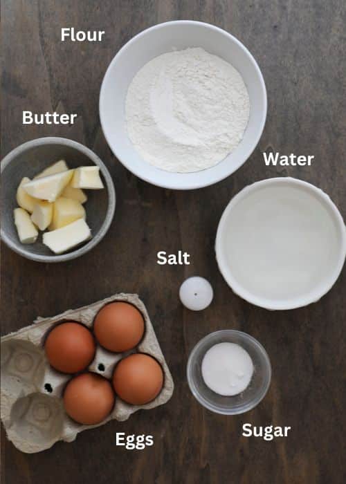 Recipe Ingredients.