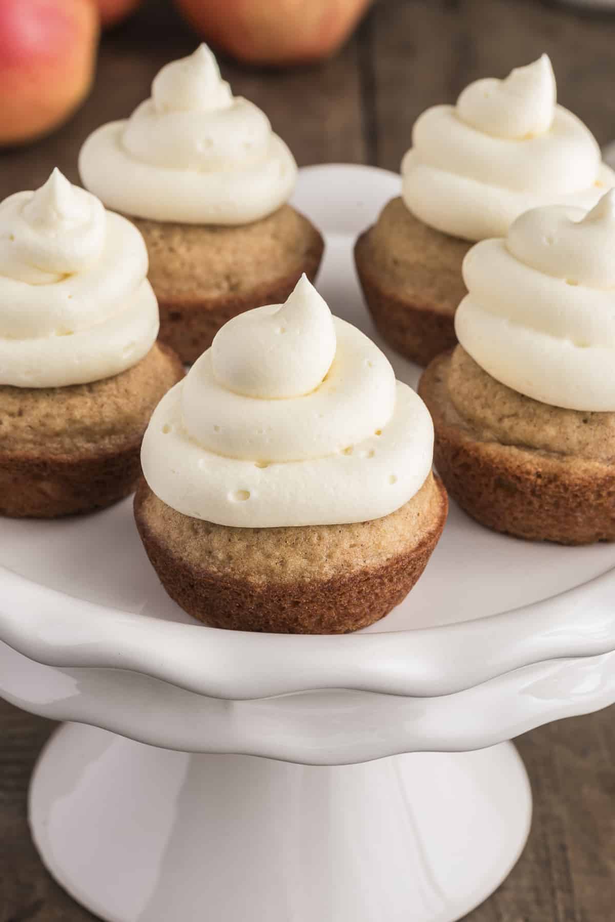 Frosted Applesauce Cupcakes Recipe An Italian in my Kitchen