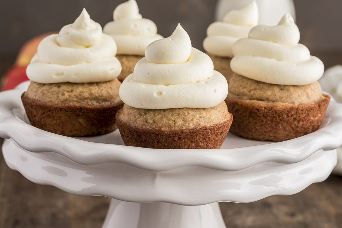 Frosted Applesauce Cupcakes Recipe An Italian in my Kitchen