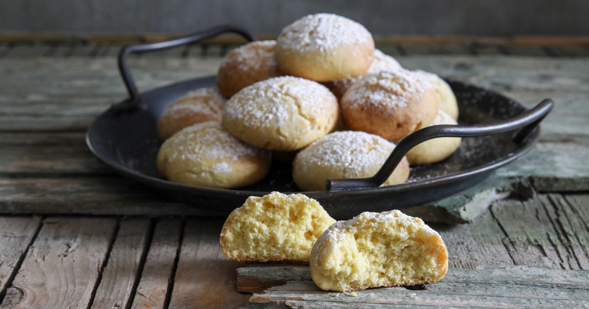 Egg Yolk Lemon Cookies Recipe - An Italian in my Kitchen