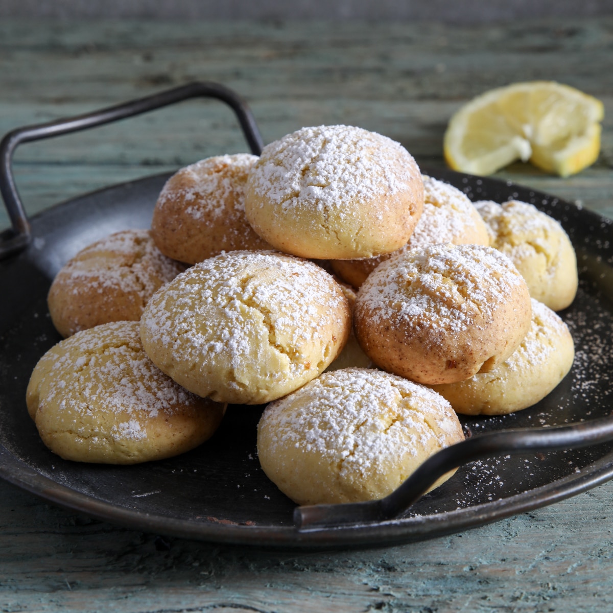 Egg Yolk Lemon Cookies