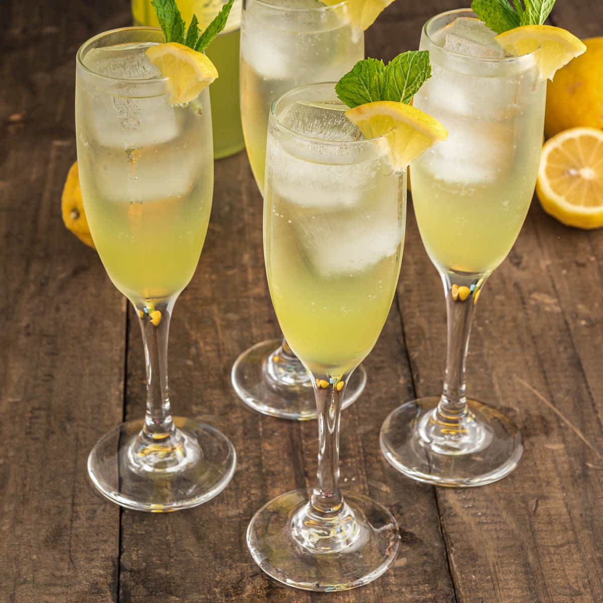 Limoncello Cocktail (Spritz)-image