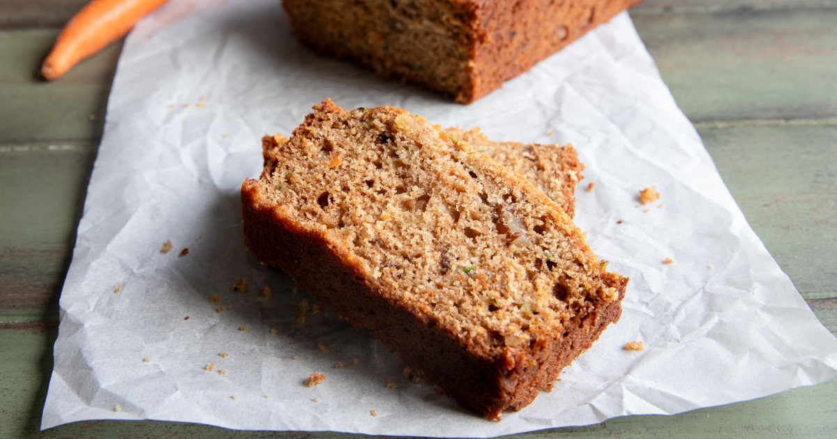 Homemade Zucchini Carrot Bread Recipe - An Italian In My Kitchen