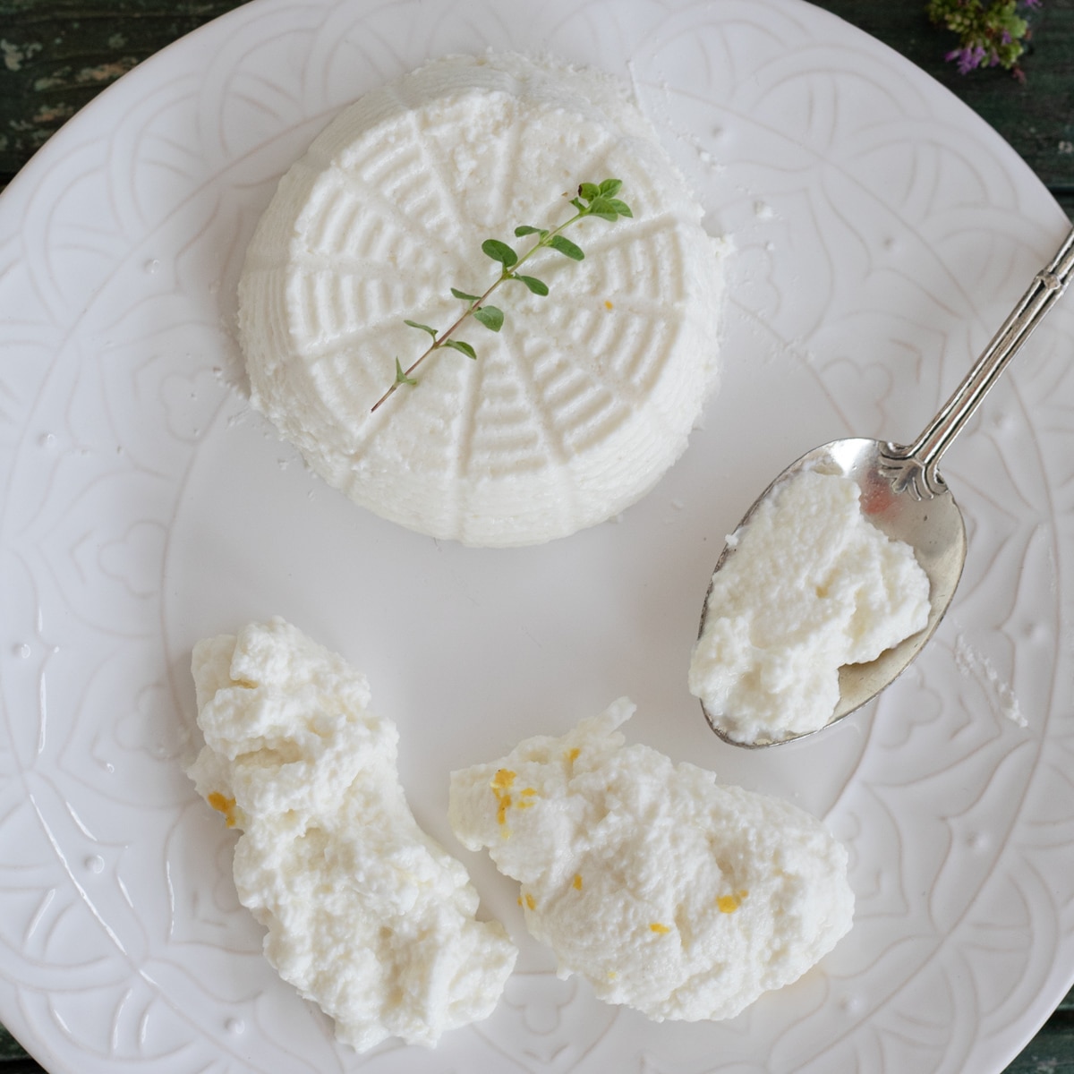 Homemade Ricotta Cheese-image