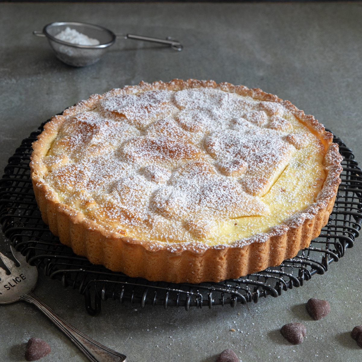 Italian Cannoli Crostata