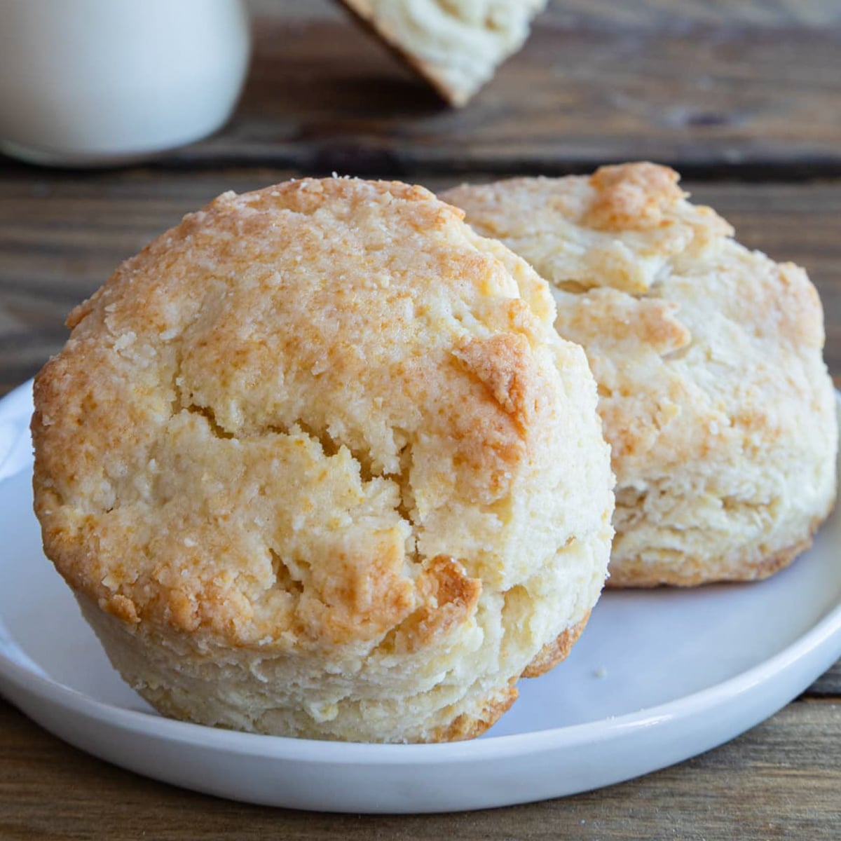 Easy Homemade Cream Biscuits