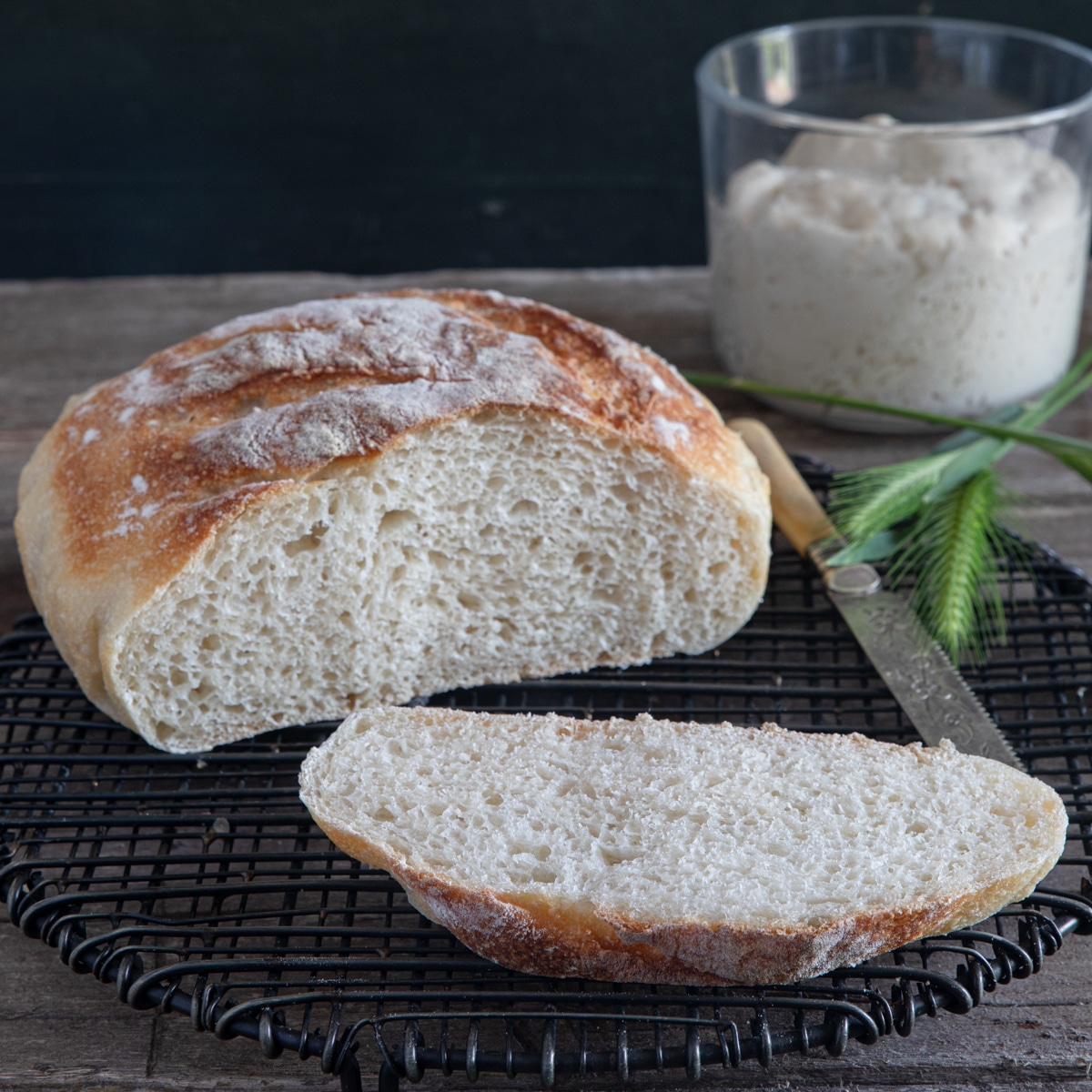 Lievito Madre Discard Bread