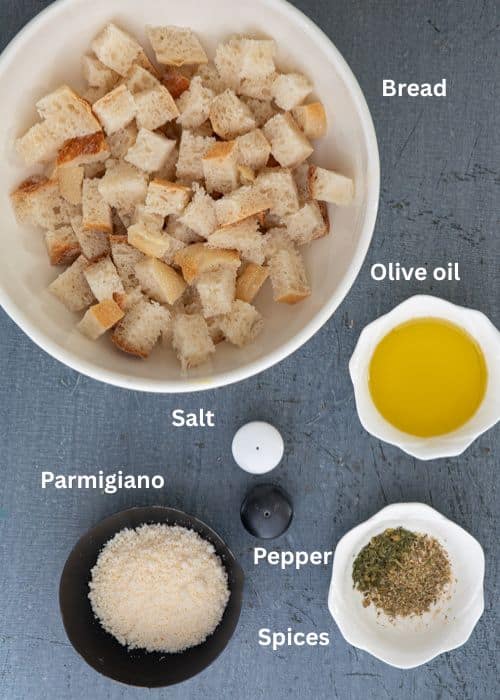 Ingredients for the recipe.