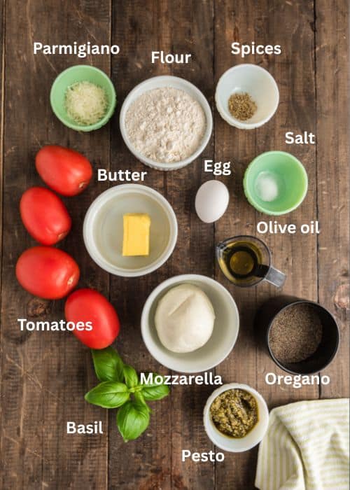 Ingredients for the recipe.