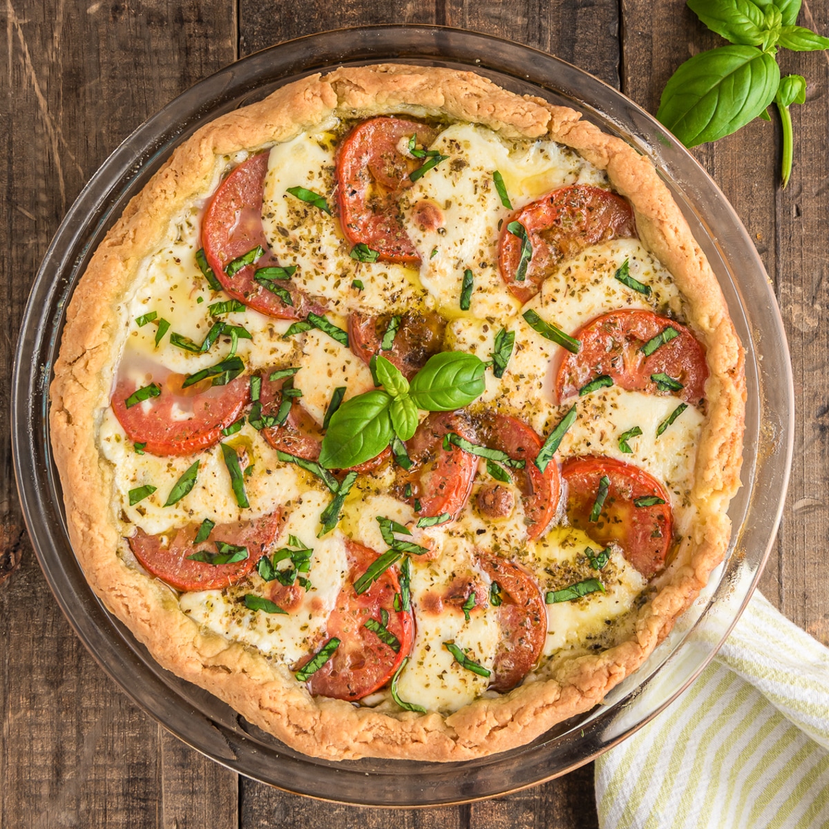 Caprese Crostata