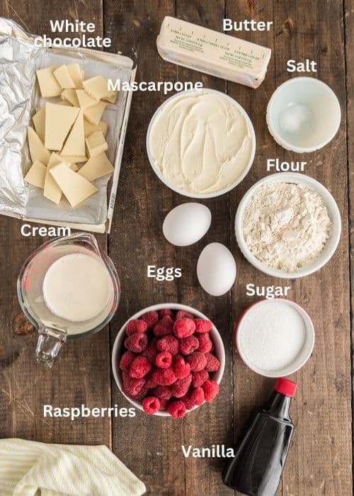 Ingredients for the recipe.