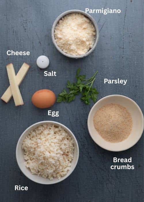 Ingredients for the recipe.