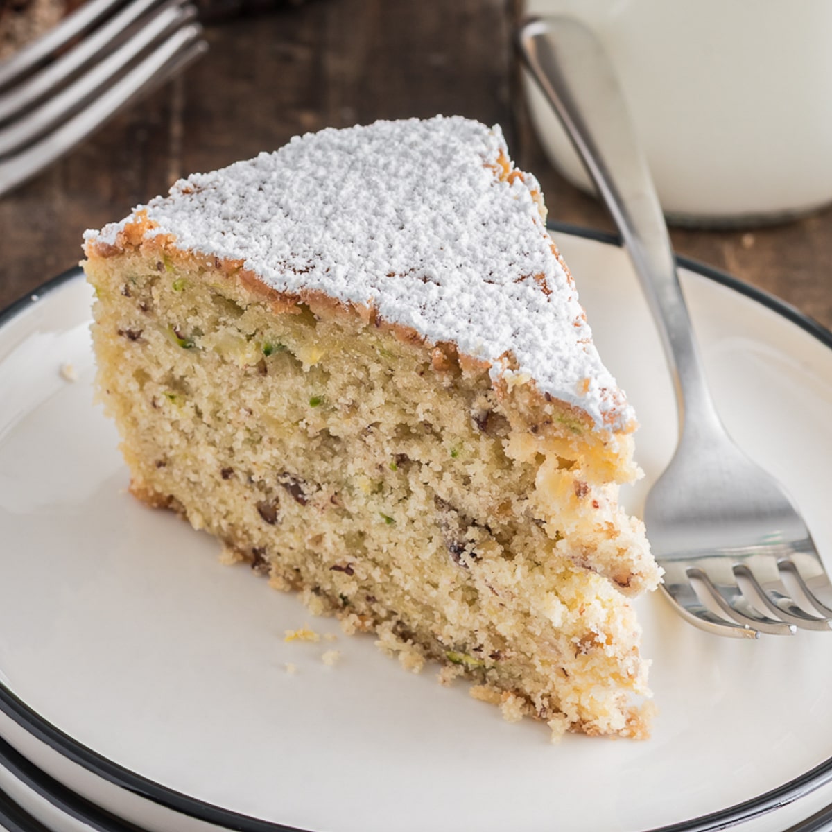 Homemade Zucchini Cake