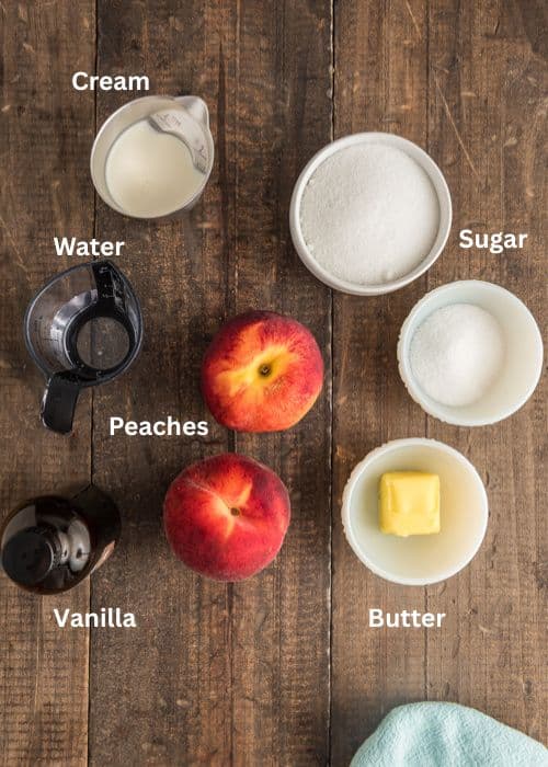 Ingredients for the recipe.