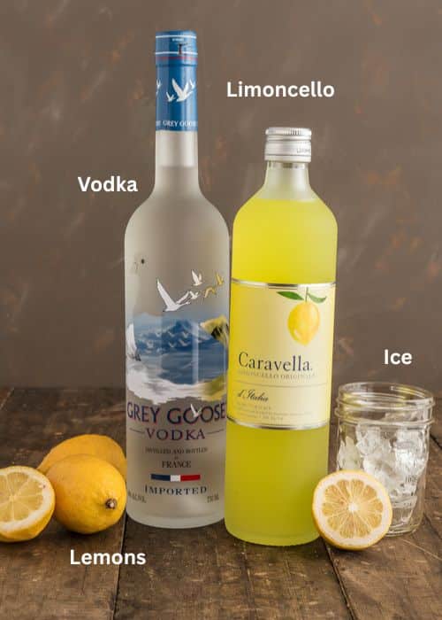 Ingredients for the recipe.