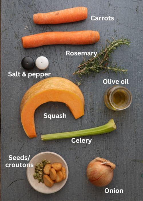 Ingredients for the recipe.