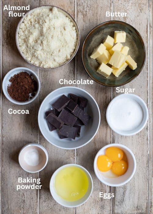 Ingredients for the recipe.