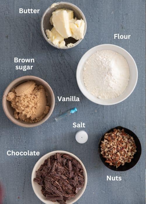 Ingredients for the recipe.