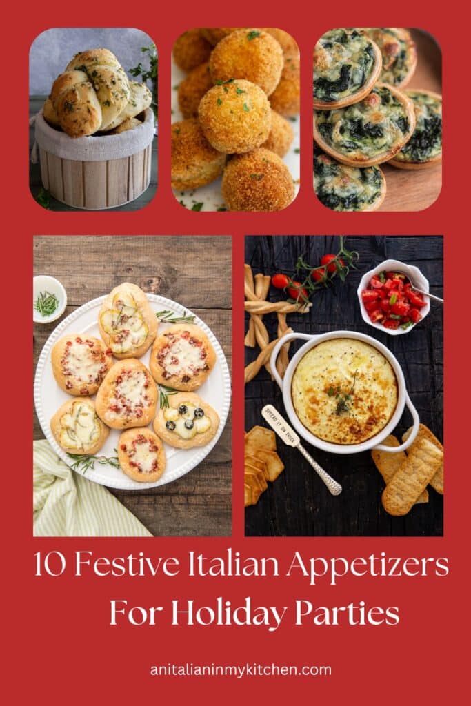 Appetizers for parties.