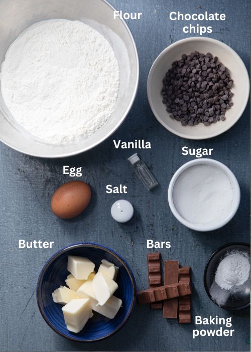 Ingredients for the recipe.