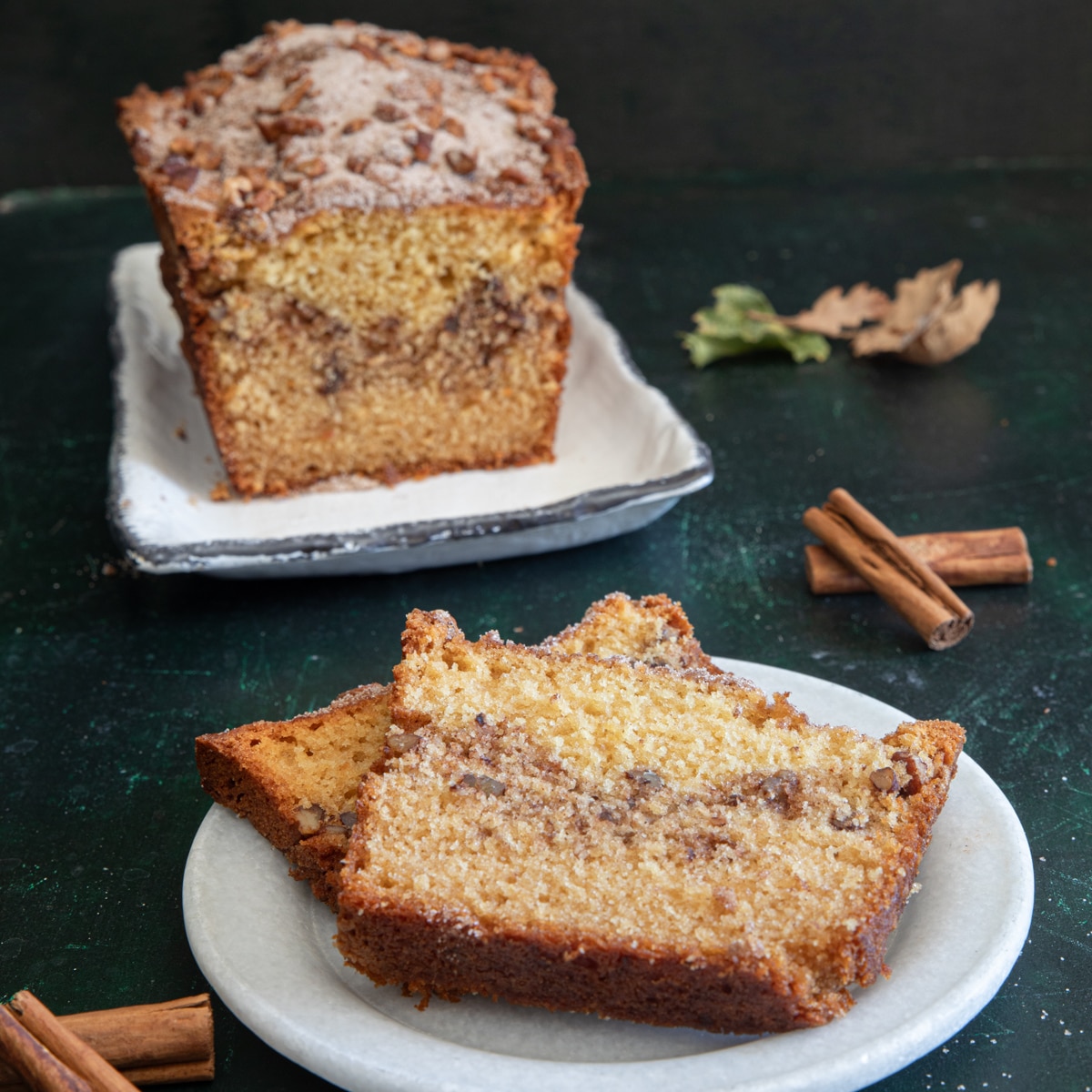 Pecan Cinnamon Swirl Bread
