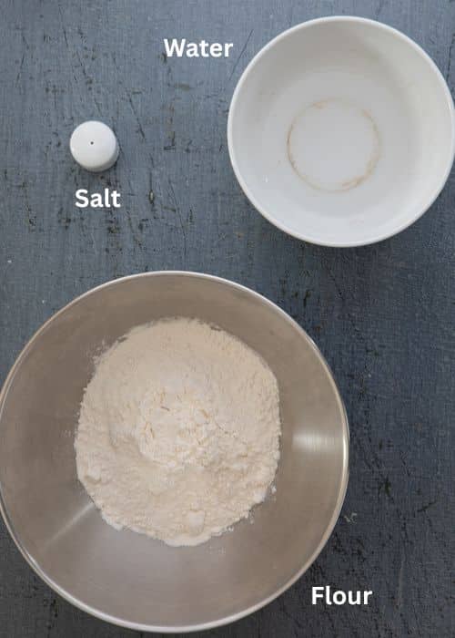 Ingredients for the recipe.