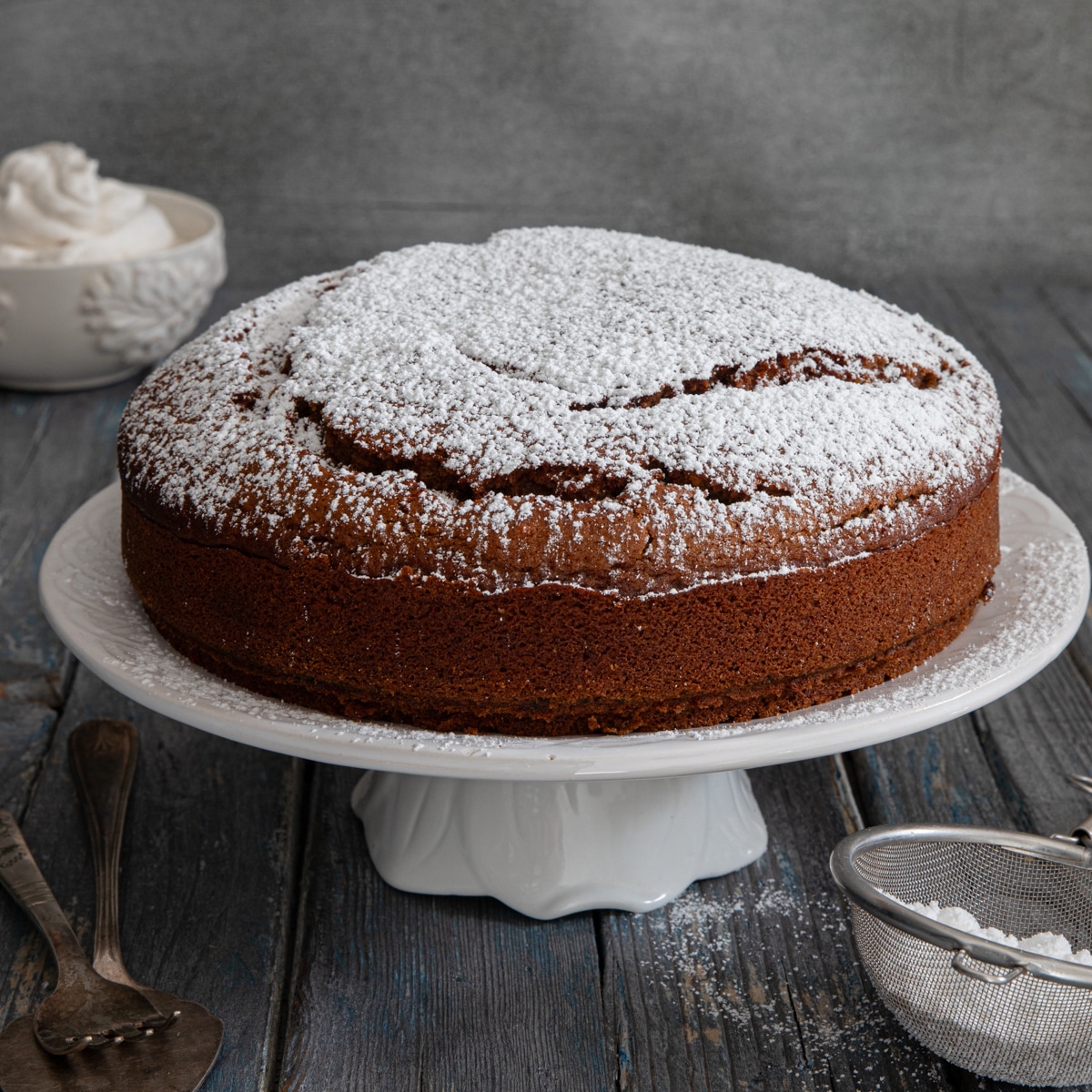 Lievito Madre Discard Gingerbread Cake
