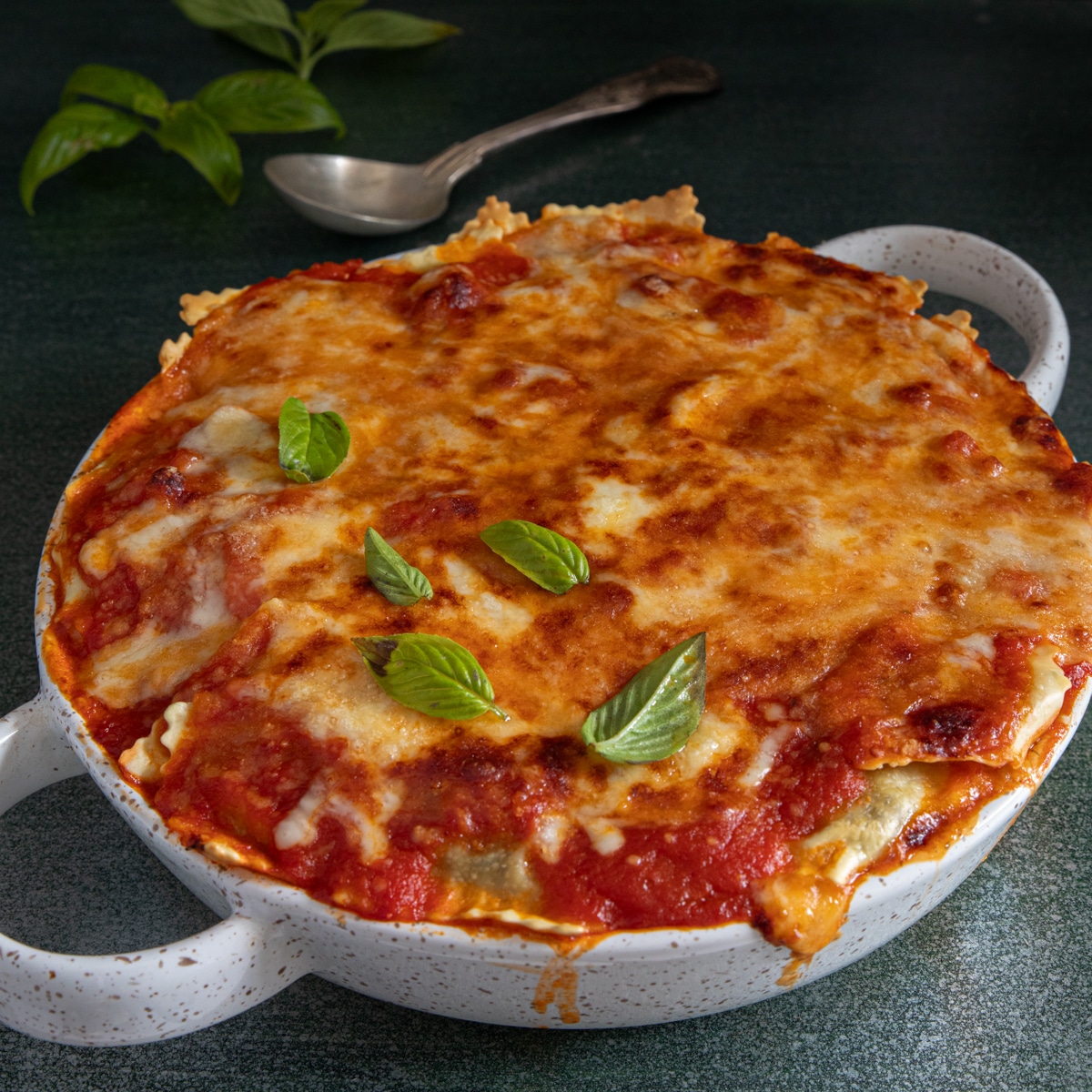 Italian Baked Ravioli