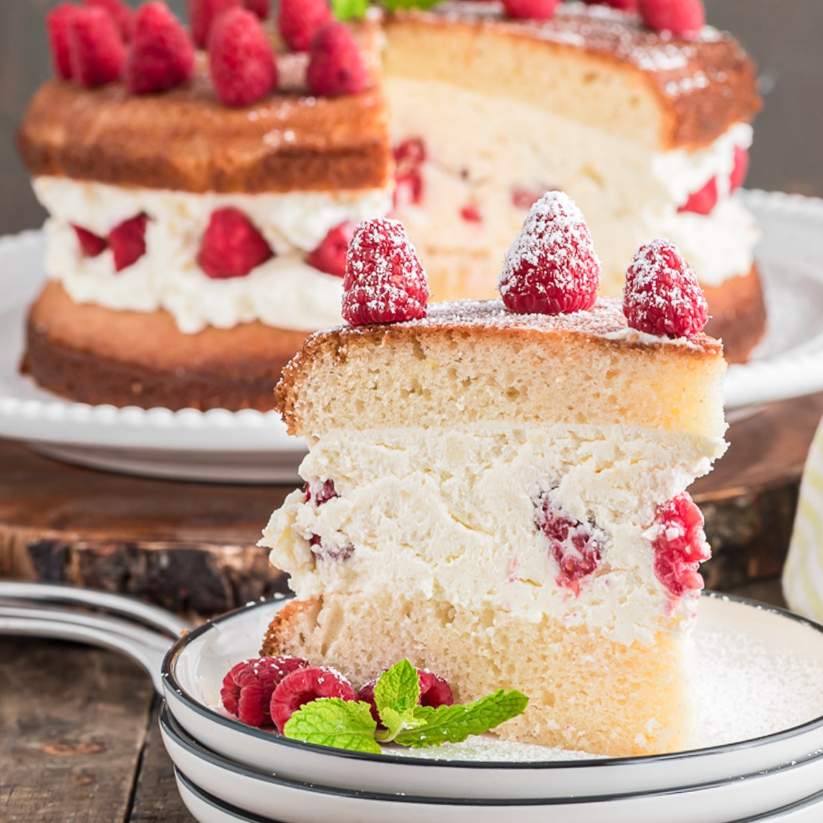 Berry Layered Cheesecake