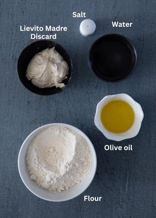 Ingredients for the recipe.