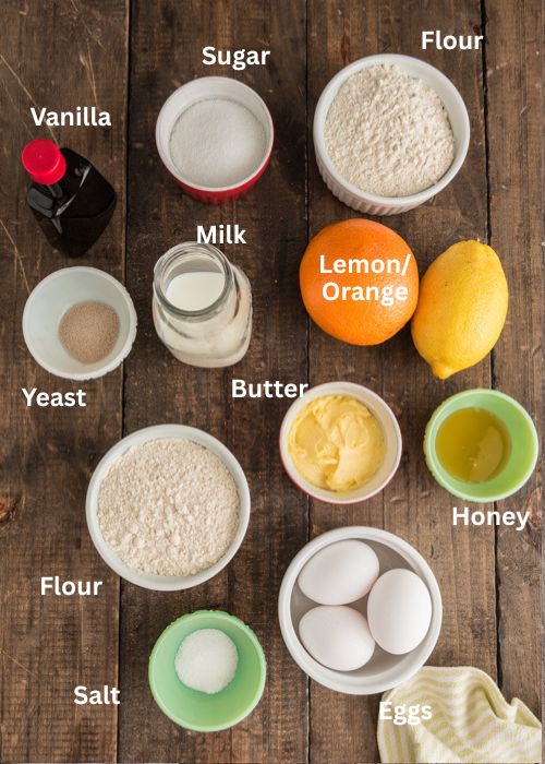 Ingredients for the recipe.