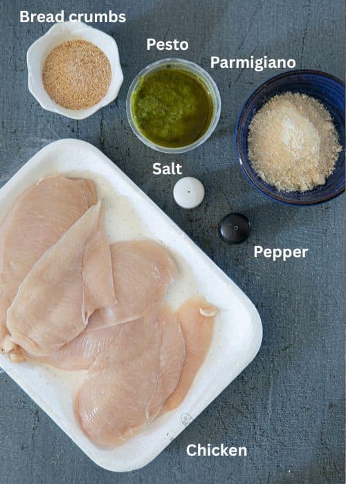 Ingredients for the recipe.