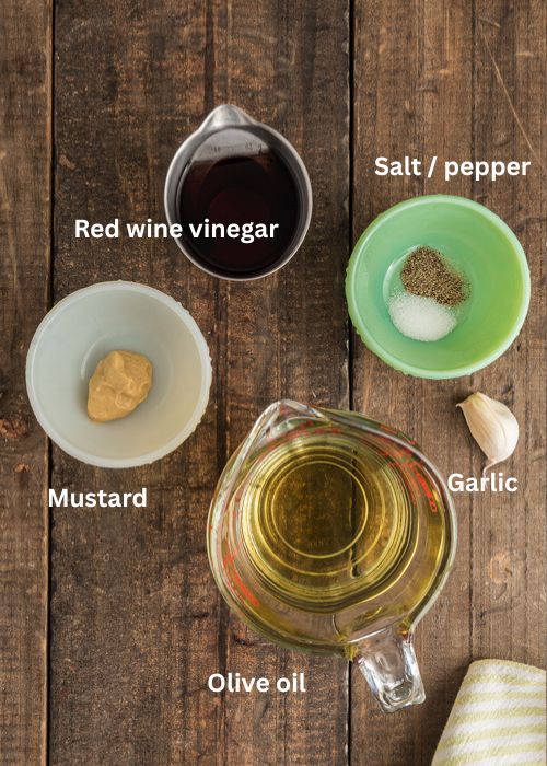 Ingredients for the recipe.