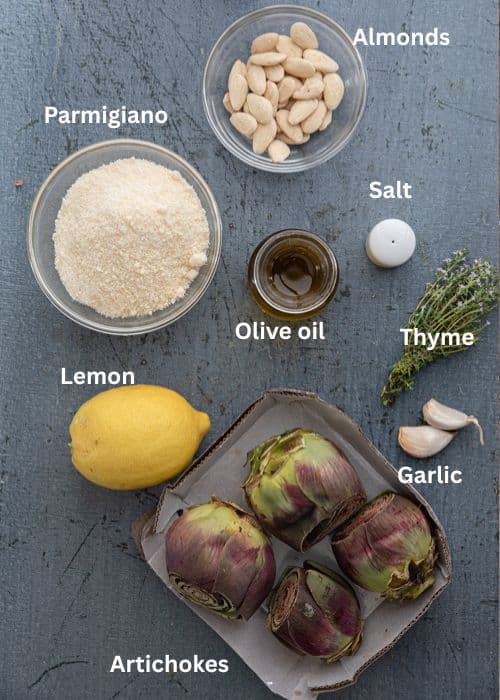 Ingredients for the recipe.