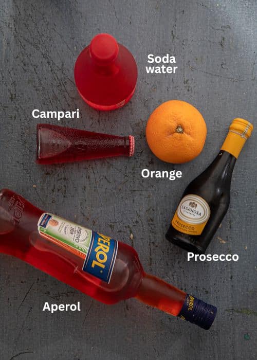 Ingredients for the recipe.