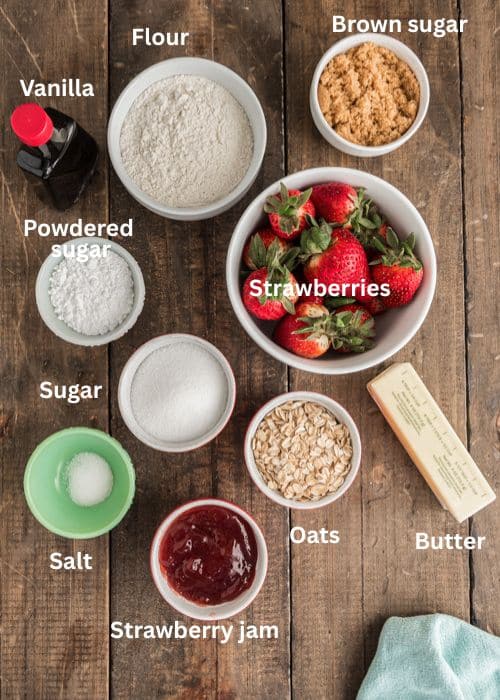 Ingredients for the recipe.