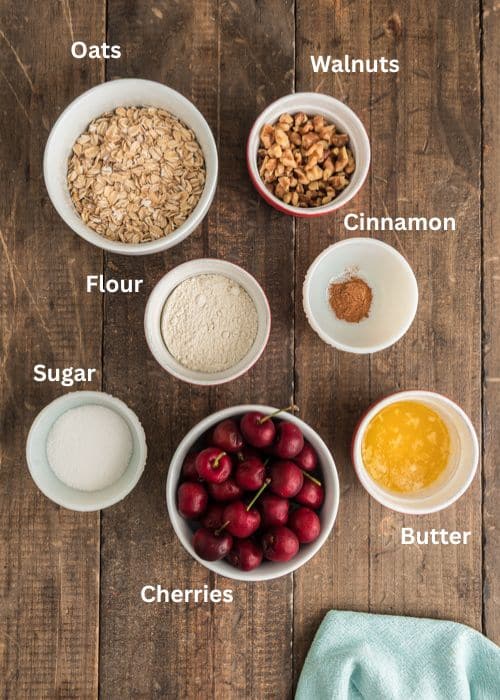 Ingredients for the recipe.
