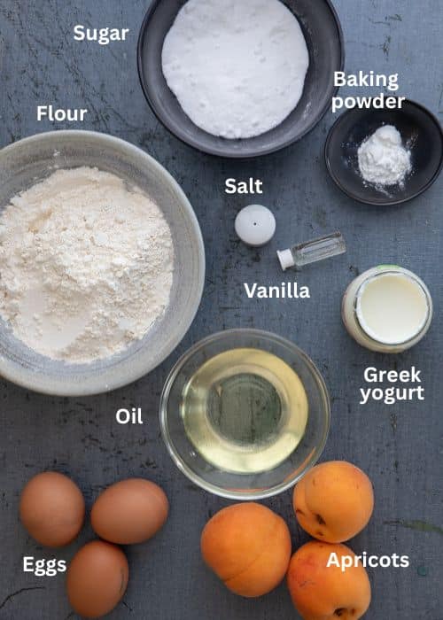 Ingredients for the recipe.