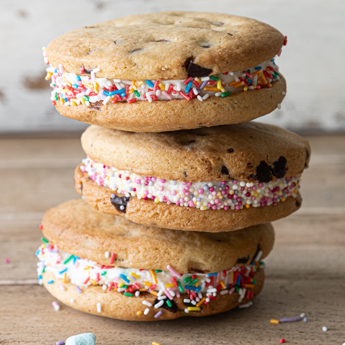 Ice Cream Cookie Sandwich