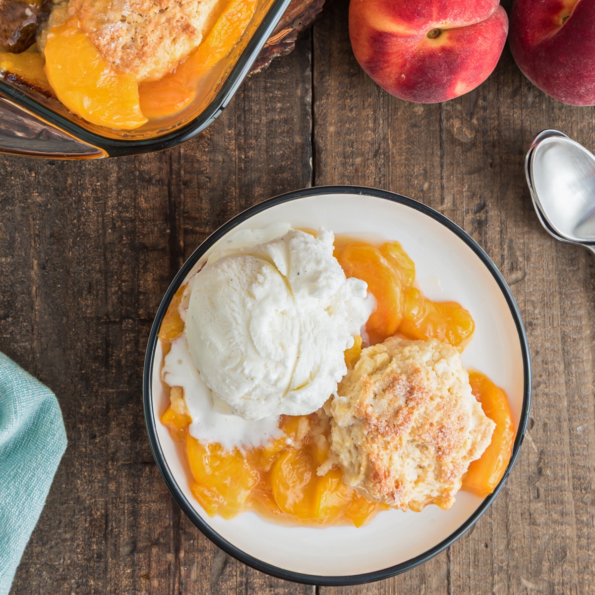Fresh Peach Cobbler