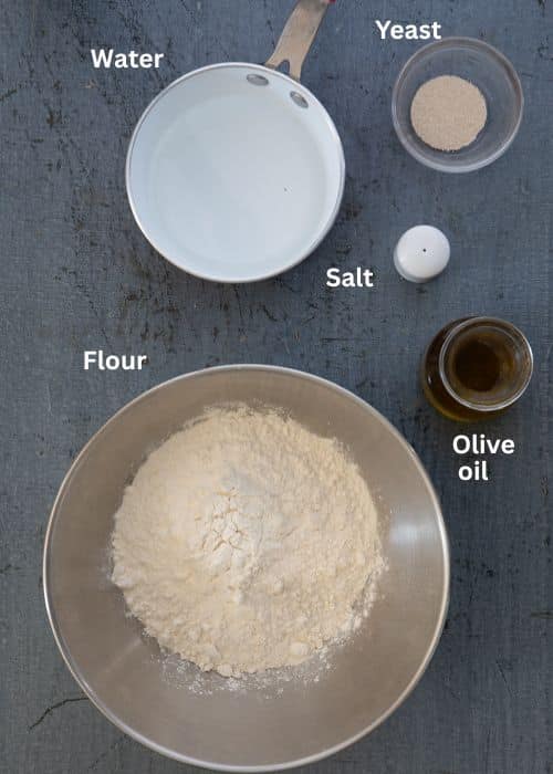 Ingredients for the recipe.