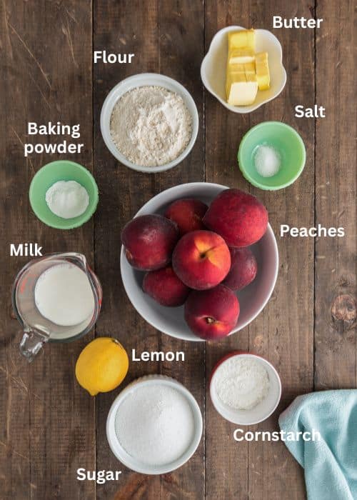 Ingredients for the recipe.