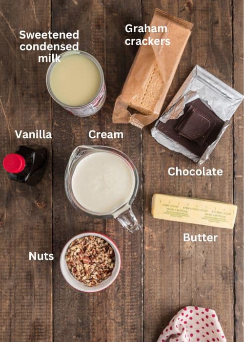 Ingredients for the recipe.