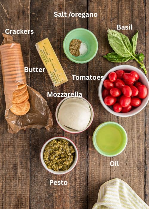 Ingredients for the recipe.