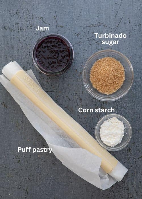 Ingredients for the recipe.
