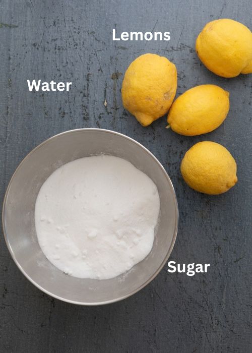 Ingredients for the recipe.