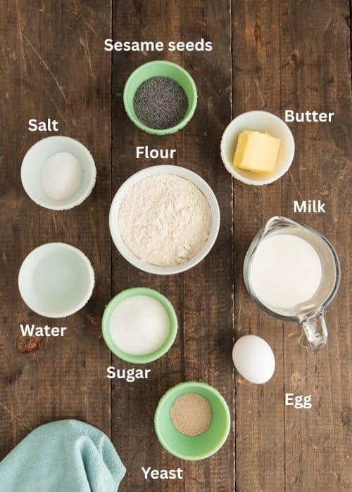 Ingredients for the recipe.
