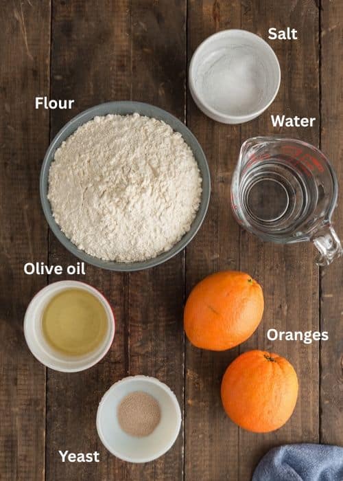 Ingredients for the recipe.
