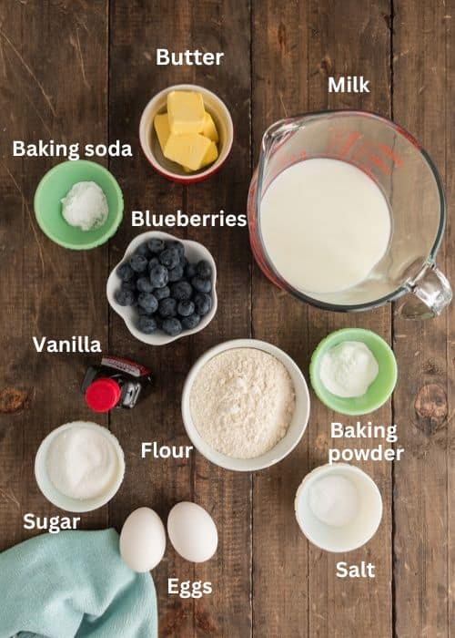 Ingredients for the recipe.